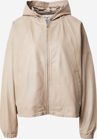 Maze Between-Season Jacket in Beige: front