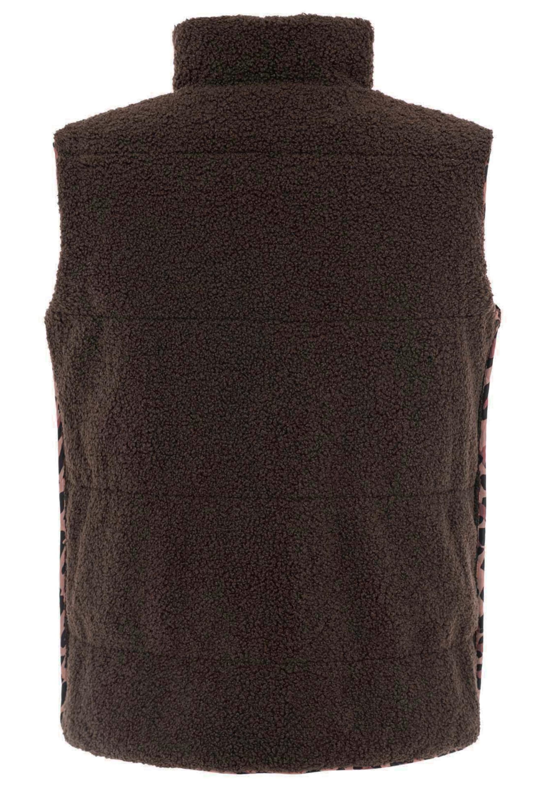 Zwillingsherz Vest 'leo Teddy' in Brown