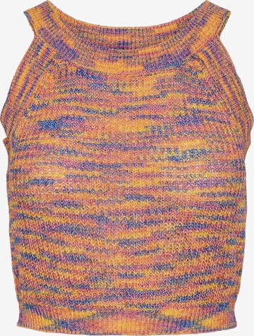 PIECES Knitted top 'KERA' in Orange: front