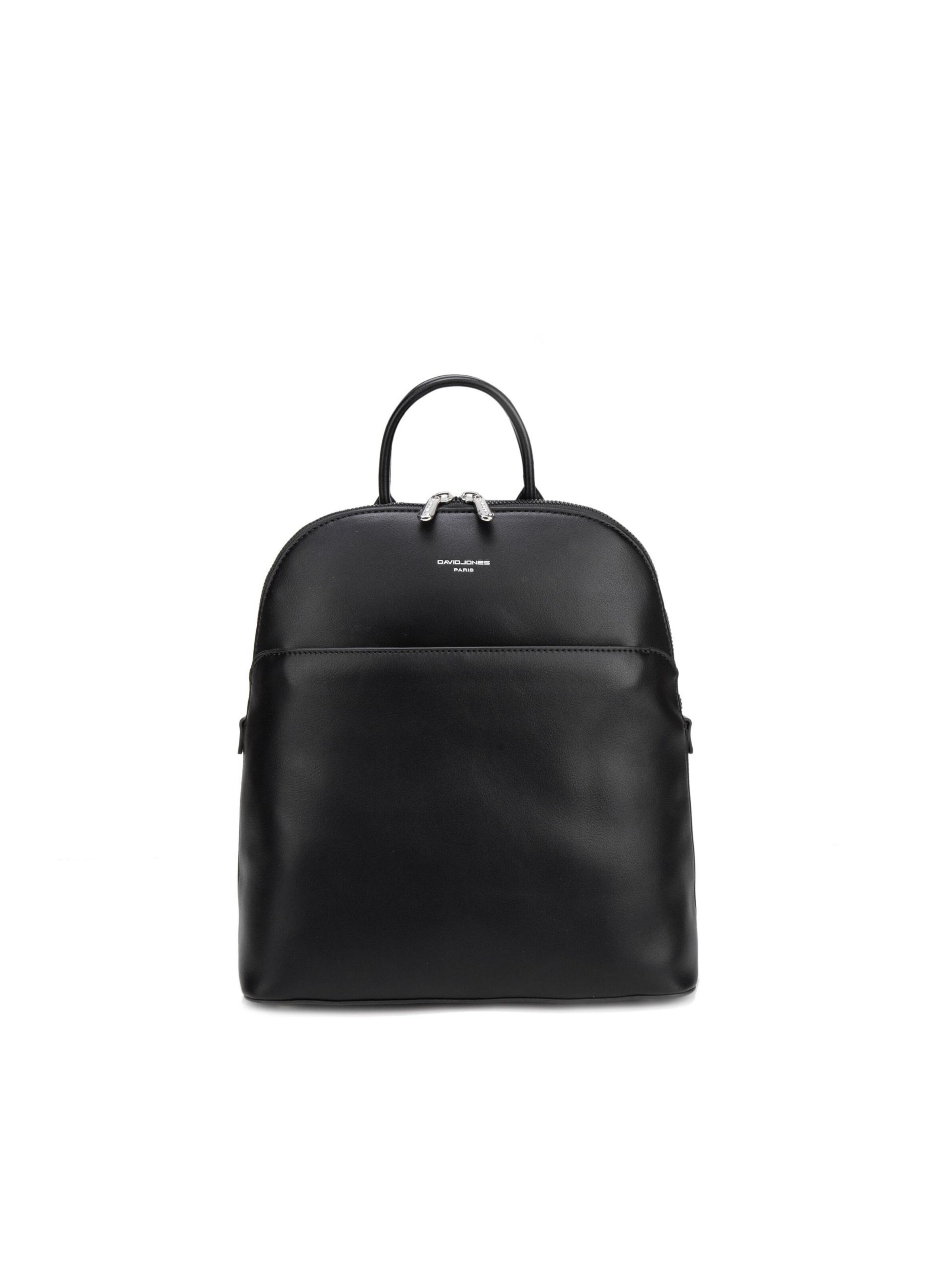 Zaino di David Jones in nero: frontale