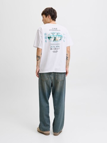 JACK & JONES - Camiseta 'JORSoutheast Gallery' en blanco
