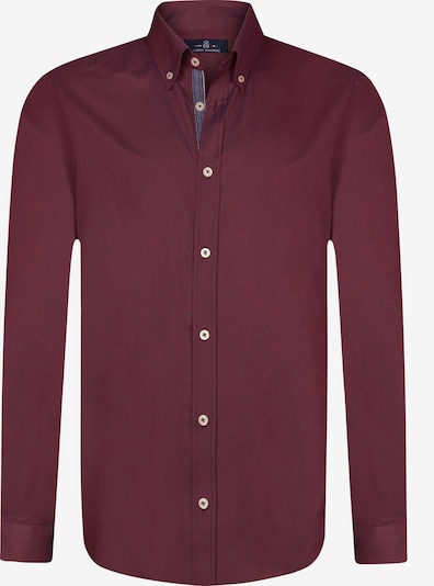 Jimmy Sanders Button Up Shirt in Bordeaux, Item view