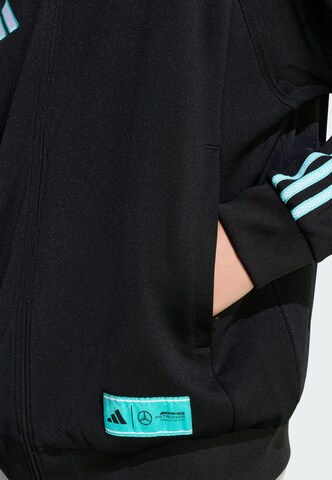 ADIDAS PERFORMANCE - Sudadera con cremallera deportiva 'Mercedes - AMG Petronas Formula One Team Las Vegas' en negro