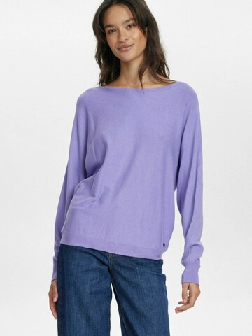 NÜMPH Trui 'NUDAYA' in Lila: voorkant