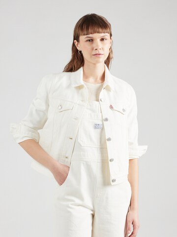 LEVI'S ® Tussenjas 'Original Trucker' in Wit: voorkant