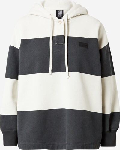 Afends Sweater majica 'Disorder' u crna / prljavo bijela, Pregled proizvoda