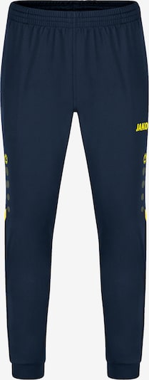 JAKO Sporthose 'Challenge' in navy / gelb, Produktansicht