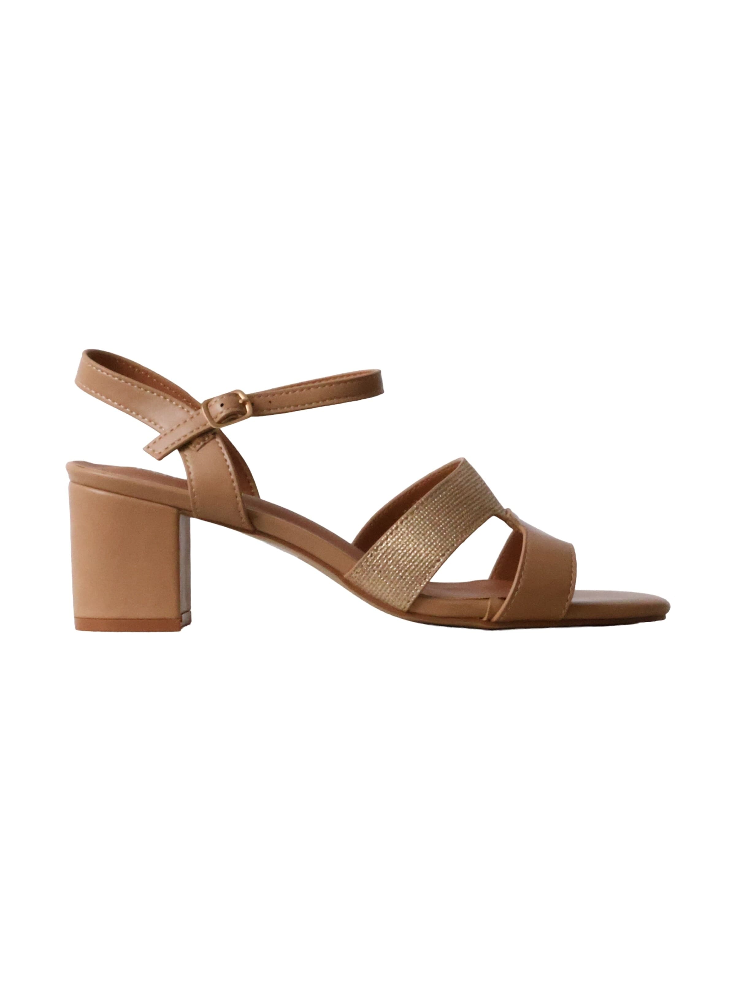 Sandalo 'Sandalen mit Absatz' di POTI PATI in beige