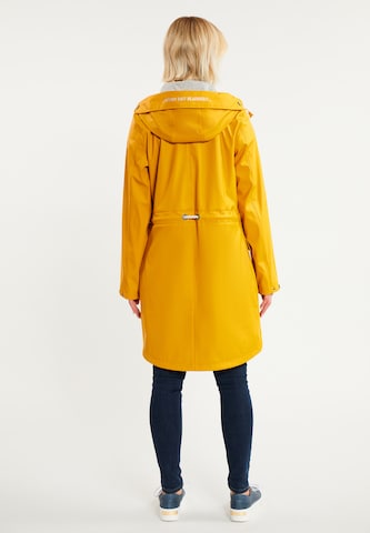 Manteau fonctionnel Schmuddelwedda en jaune