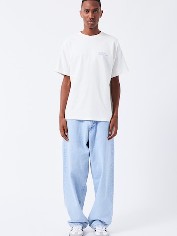 Dr. Denim Shirt 'Trooper Tee'‌ in Weiß