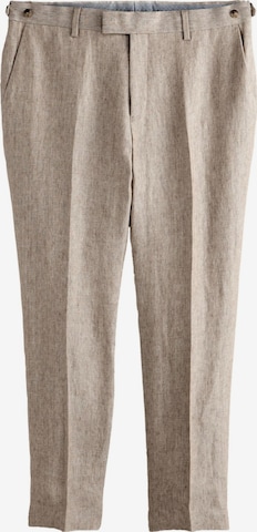 Regular Pantalon à plis Next en gris : devant