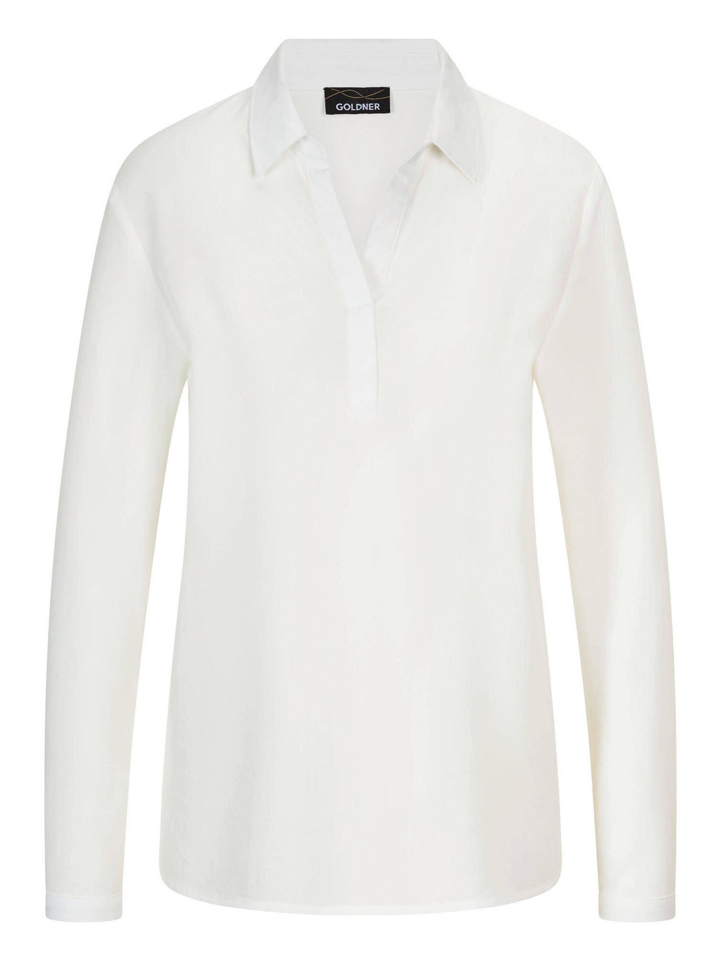 Chemisier Goldner en blanc : devant