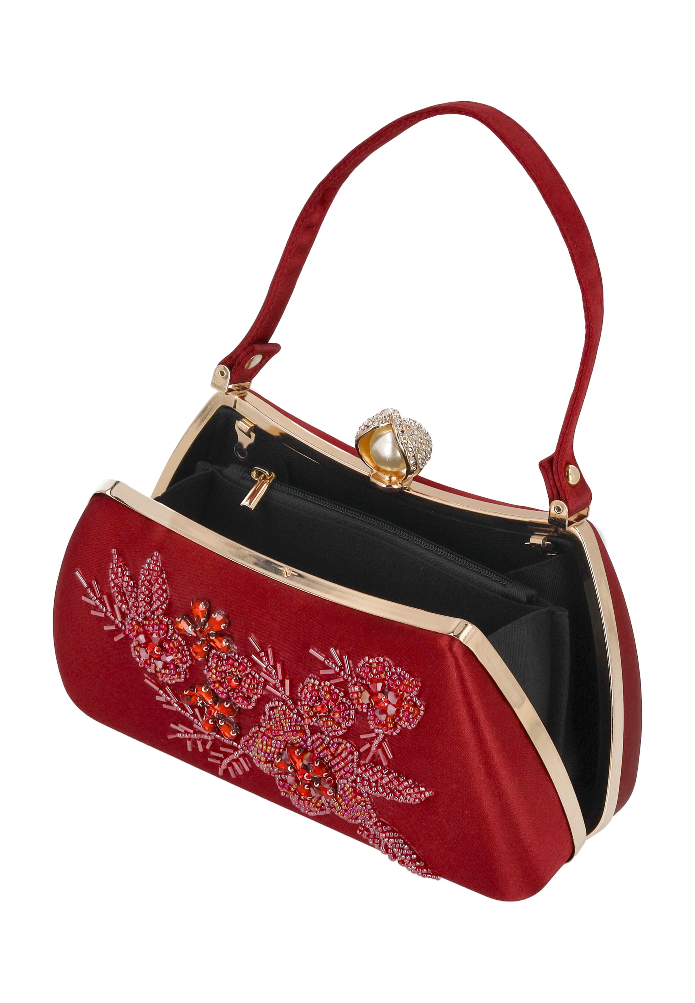 usha BLACK LABEL - Clutches em vermelho