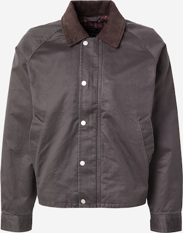 Veste mi-saison Abercrombie & Fitch en vert : devant