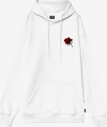 Propaganda Sweatshirt 'Grasp' in White: front