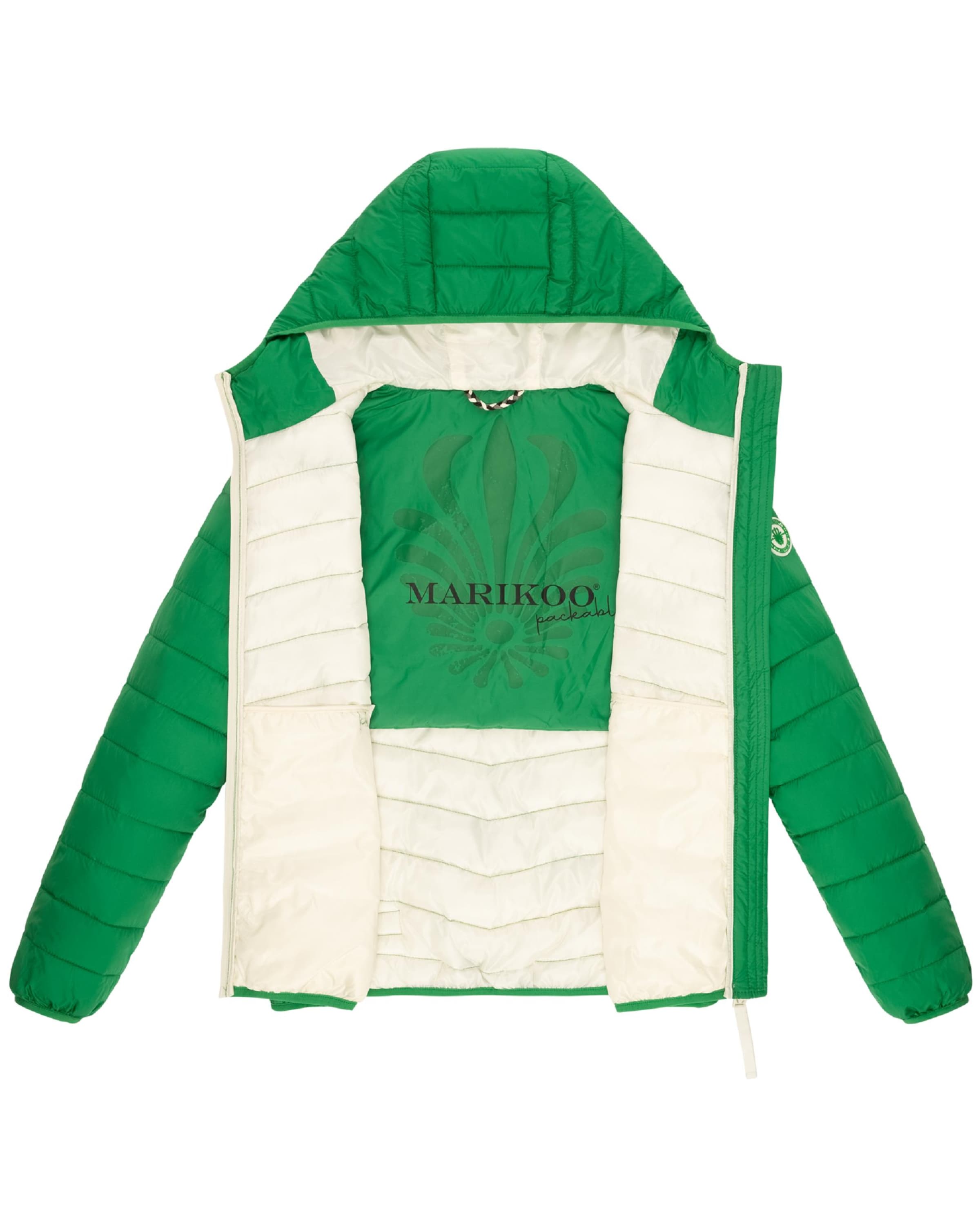MARIKOO Демисезонная куртка 'Pack Mich Ein' в Зеленый