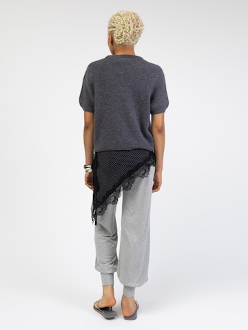 BROKE + SCHÖN Strickjacke 'Kurzarm Strickjacke'‌‌‌‌‌‌‌ in Grau