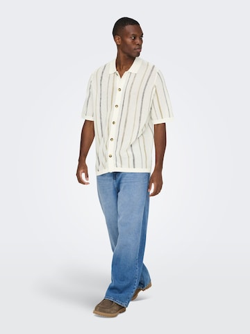 Giacchetta 'ONSTobby' di Only & Sons in bianco