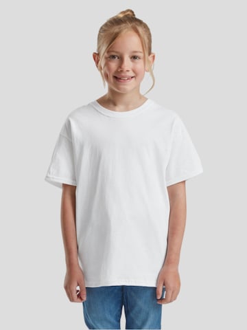 FRUIT OF THE LOOM Shirt 'T-shirt for kids' in Wit: voorkant
