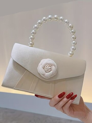 Tomshop24-7 Handbag 'Kamelie' in Beige