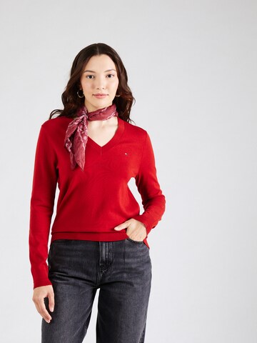 TOMMY HILFIGER - Pullover em vermelho: frente