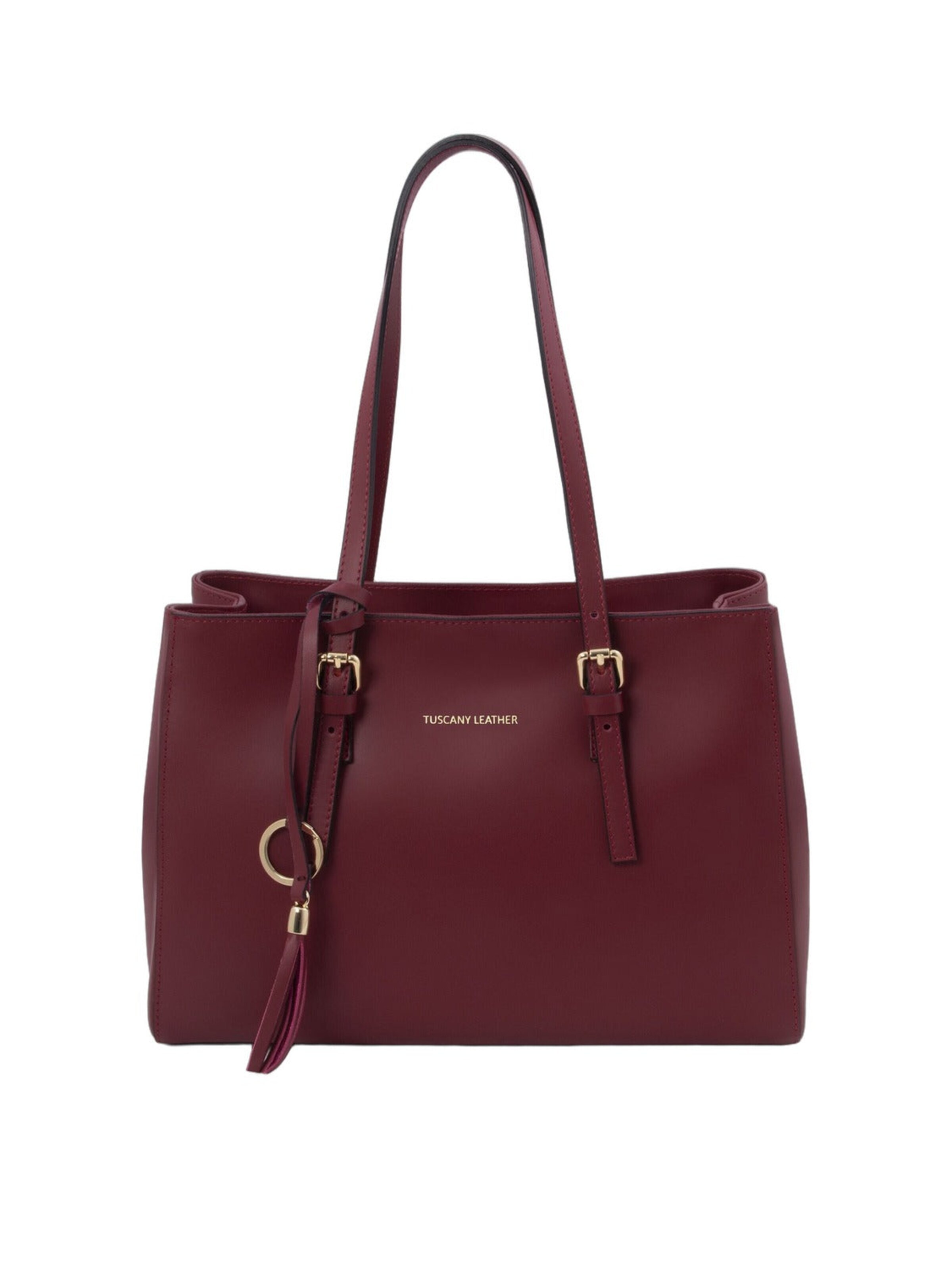 Tuscany Leather - Shopper 'TL Bag' en rojo: frente