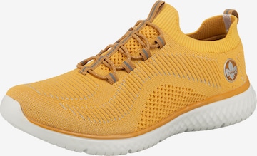 Rieker Slip-Ons in Yellow: front