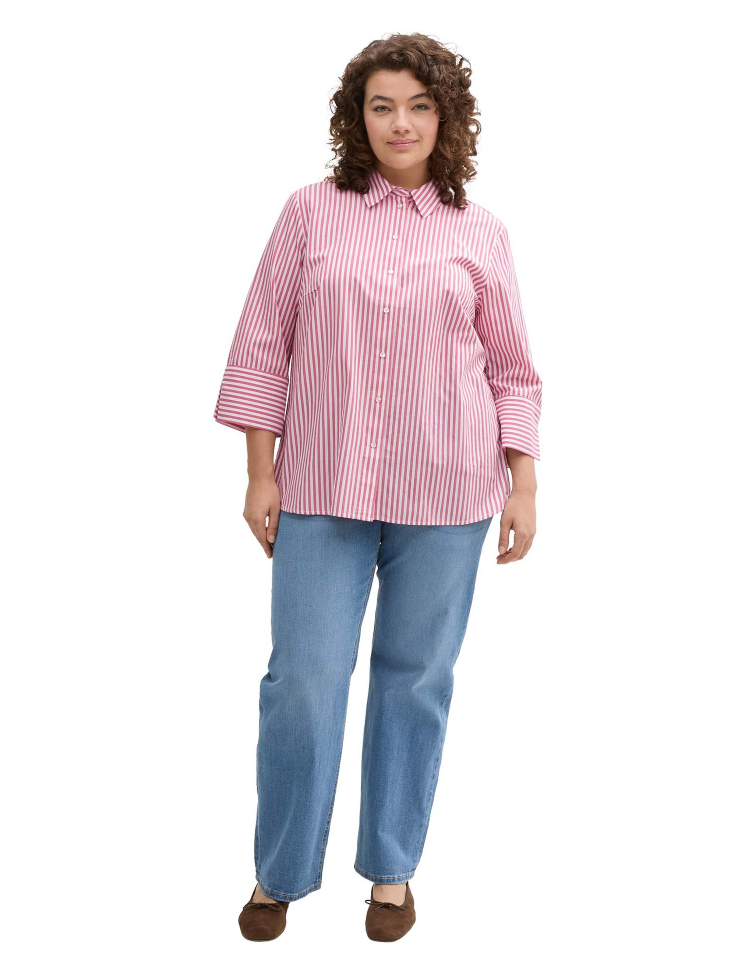 Tom Tailor Women + Blus i röd