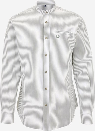 Marškiniai 'Corvin' iš Krüger Buam, spalva – pastelinė žalia / balta, Prekių apžvalga