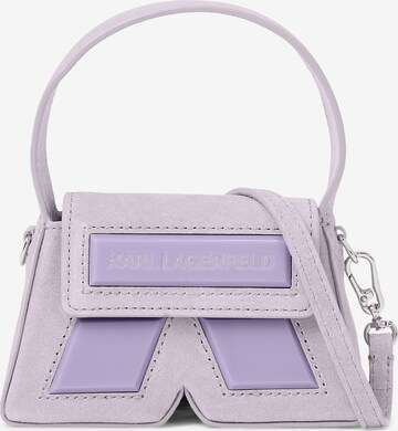 Karl Lagerfeld Handbag in Purple: front