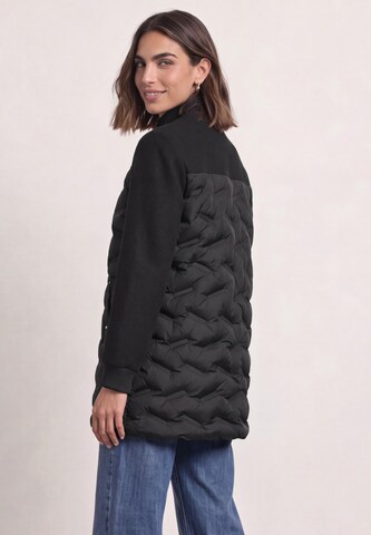 STREET ONE Between-Seasons Coat in Black