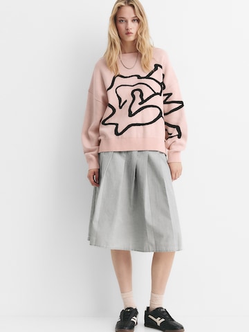 Pull&Bear Pulóver - rózsaszín