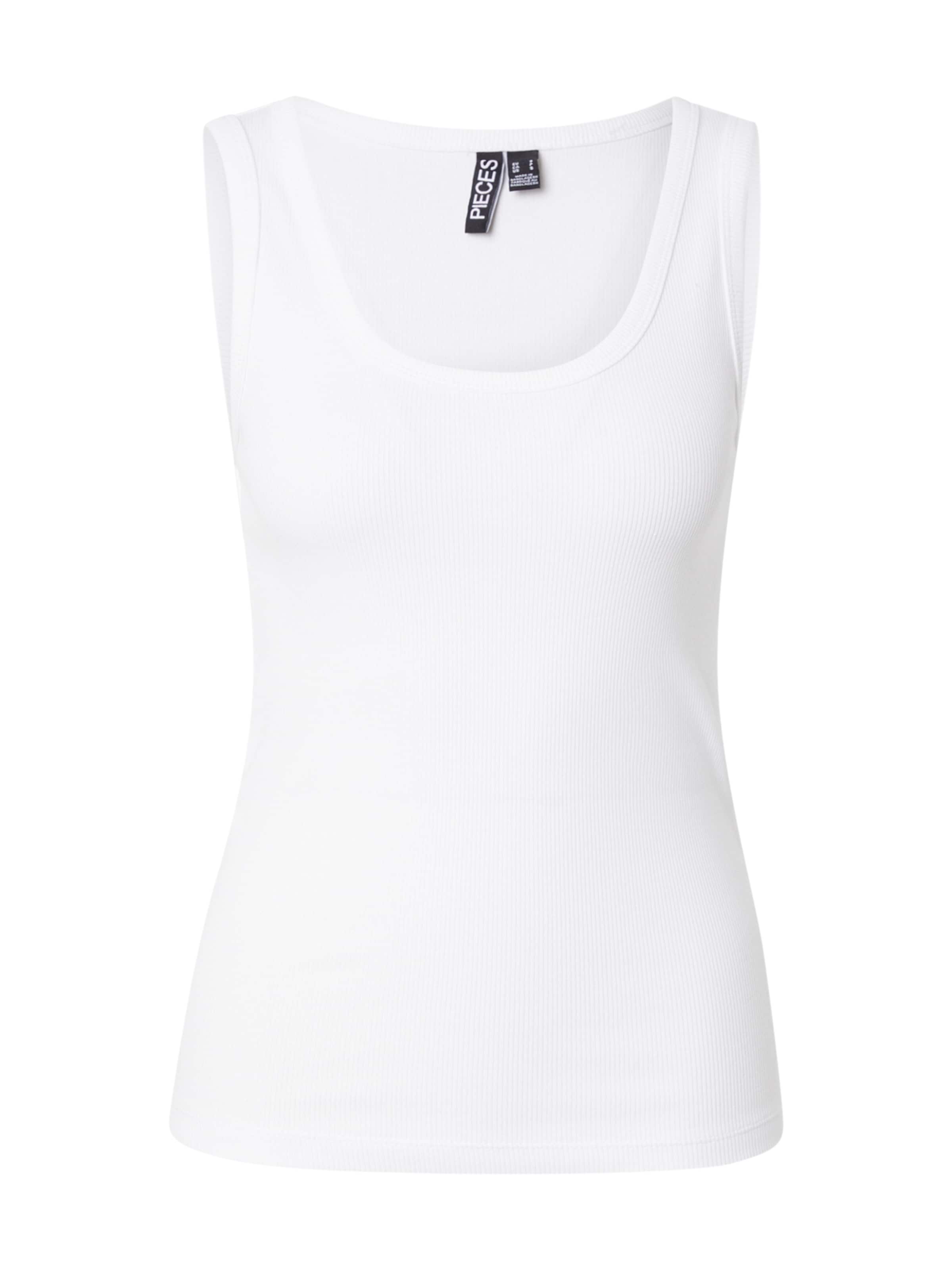 PIECES Overdel 'PCMay' i hvid: forside