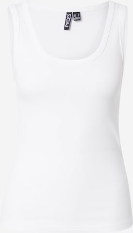 Haut 'PCMay' PIECES en blanc : devant