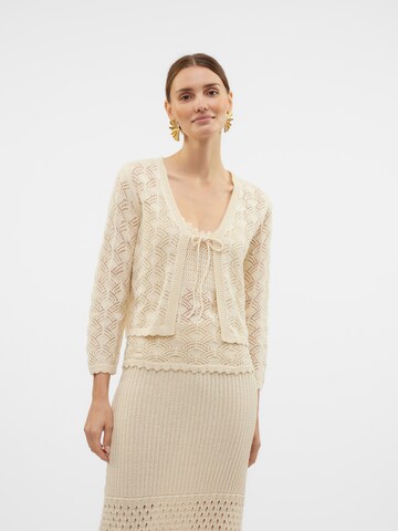 Giacchetta di VERO MODA in beige: frontale