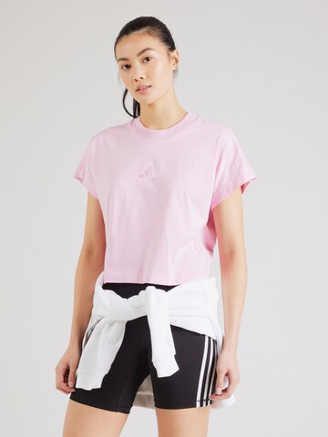 T-shirt fonctionnel 'ALL SZN' ADIDAS SPORTSWEAR en rose : devant