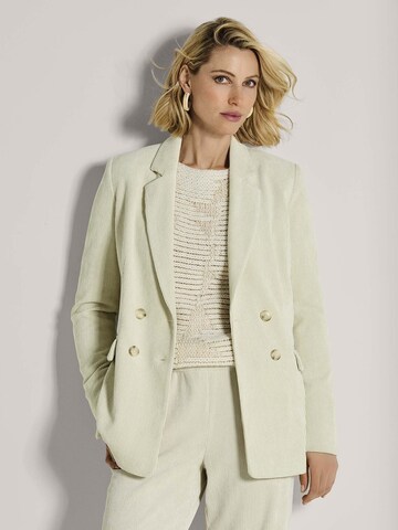 Blazer MADELEINE en blanc : devant