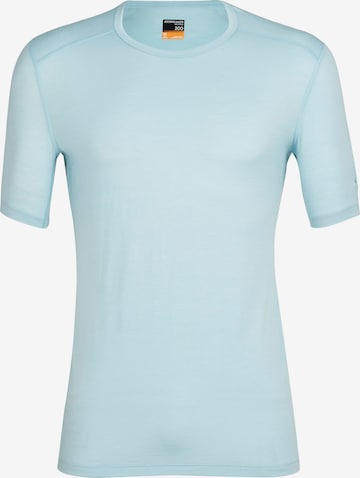 ICEBREAKER Funkcionalna majica 'M 200 Oasis SS Crewe' | modra barva: sprednja stran