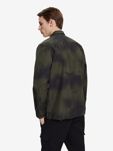 ESPRIT Regular fit Button Up Shirt in Green