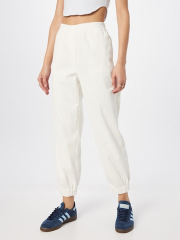 REPLAY Tapered Broek in Wit: voorkant