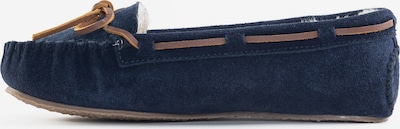 Ciabatta 'Cally' Minnetonka di colore navy / marrone, Visualizzazione prodotti