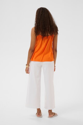 Cream Top 'CRAnna' in Orange