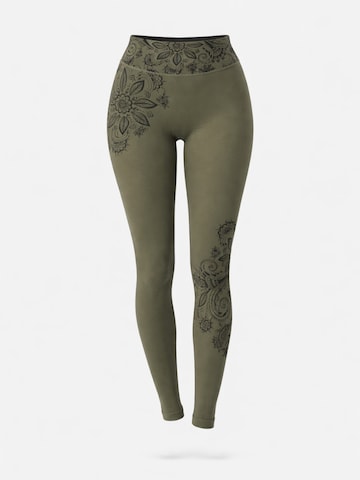 LEAFLETIC Skinny Leggings 'Leafletic Women’s Long Length Legging'‌‌‌‌‌‌‌‌‌ in Grün: Vorderseite