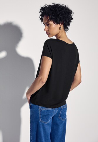 STREET ONE Shirt in Black