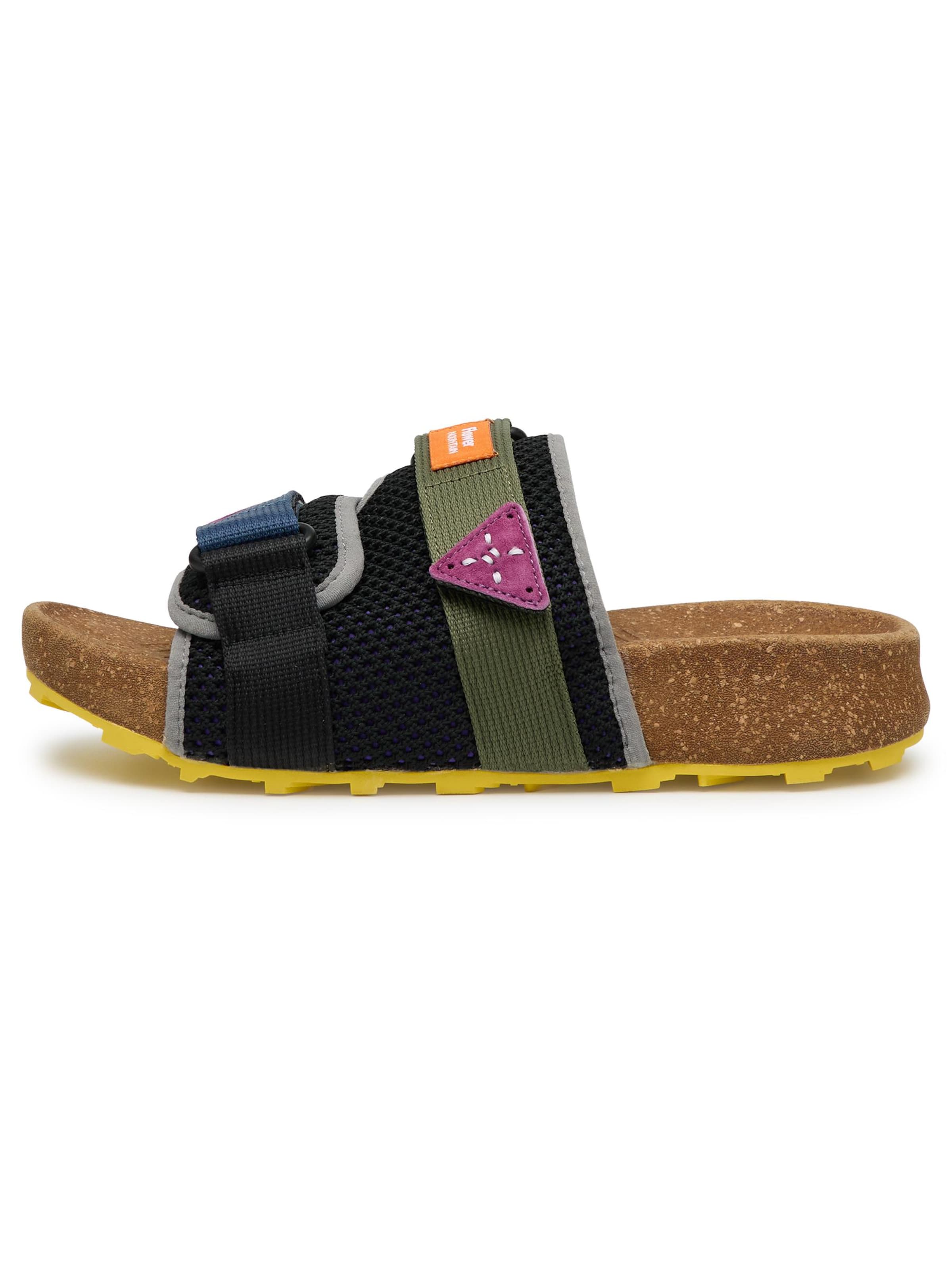 Flower Mountain Slipper 'NIWA SLIPPER UNI' in Blue: front