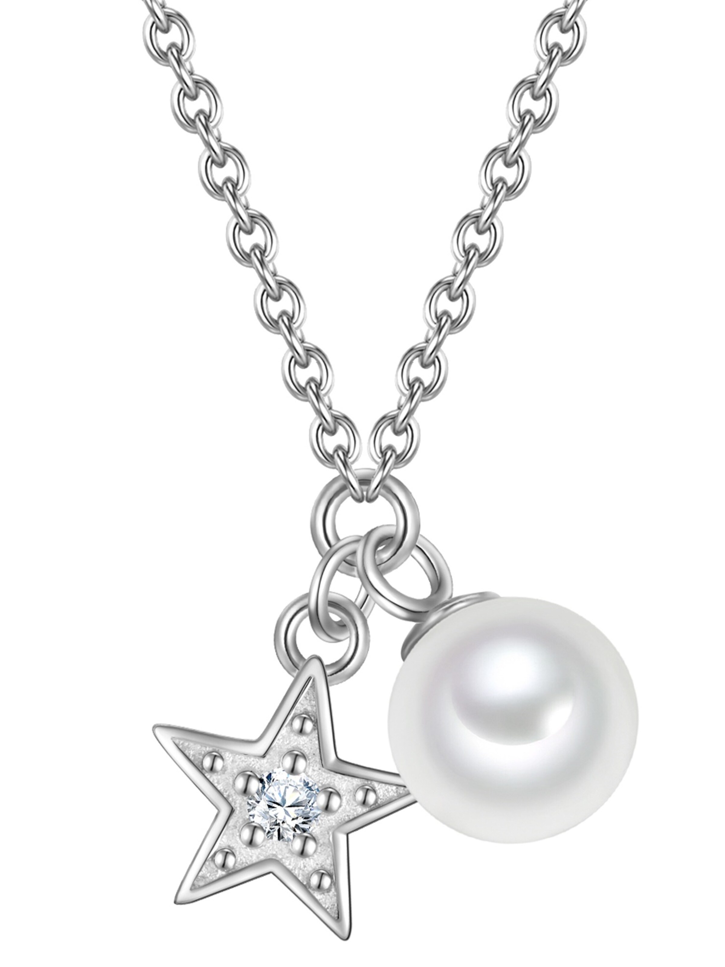 Glanzstücke München Ketting in Zilver