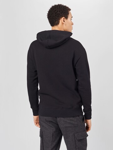 !Solid Sweatshirt 'Pietro' in Schwarz