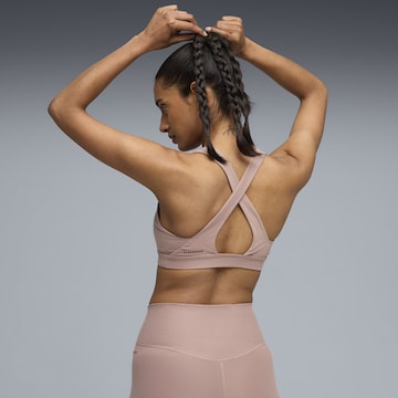 PUMA Bustier Sport bh in Beige