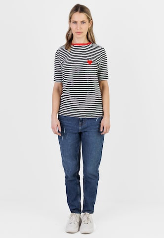 Kleinigkeit Shirt 'Fru' in Zwart