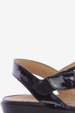 MEPHISTO Sandals & High-Heeled Sandals in 38 in Black